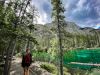 Hiking at Grassi Lakes Trail