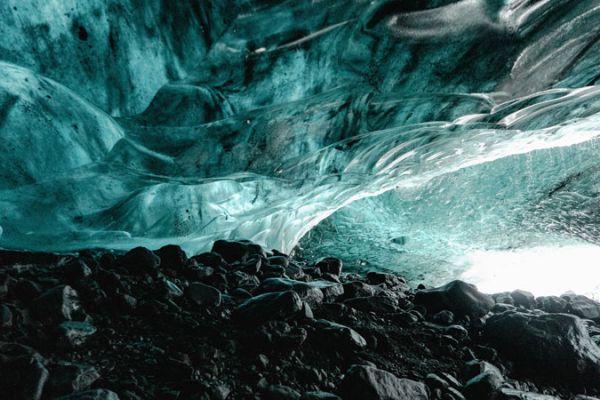 Glacier Cave, Jokulsarlon, Iceland